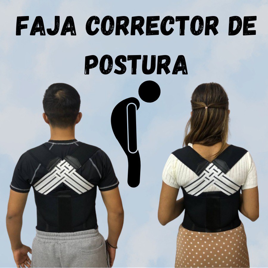 FAJA CORRECTOR DE POSTURA (ORIGINAL)